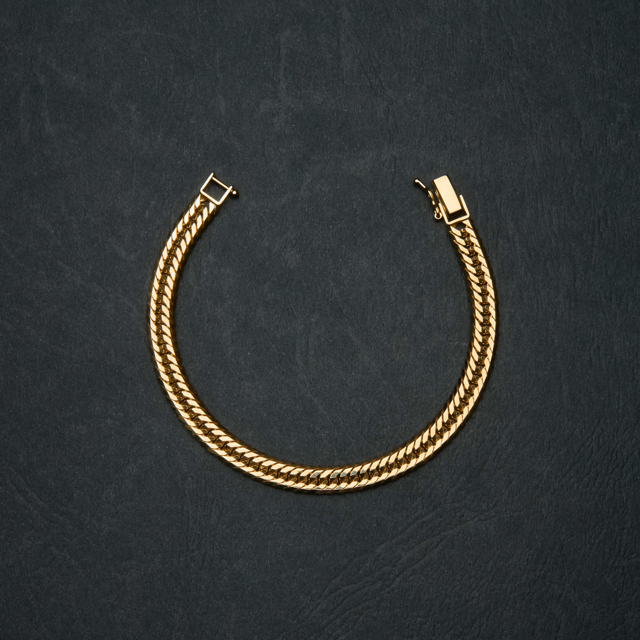 喜平ブレスレット / 18金 イエローゴールド(K18 トリプル12面カット)18cm 約18g