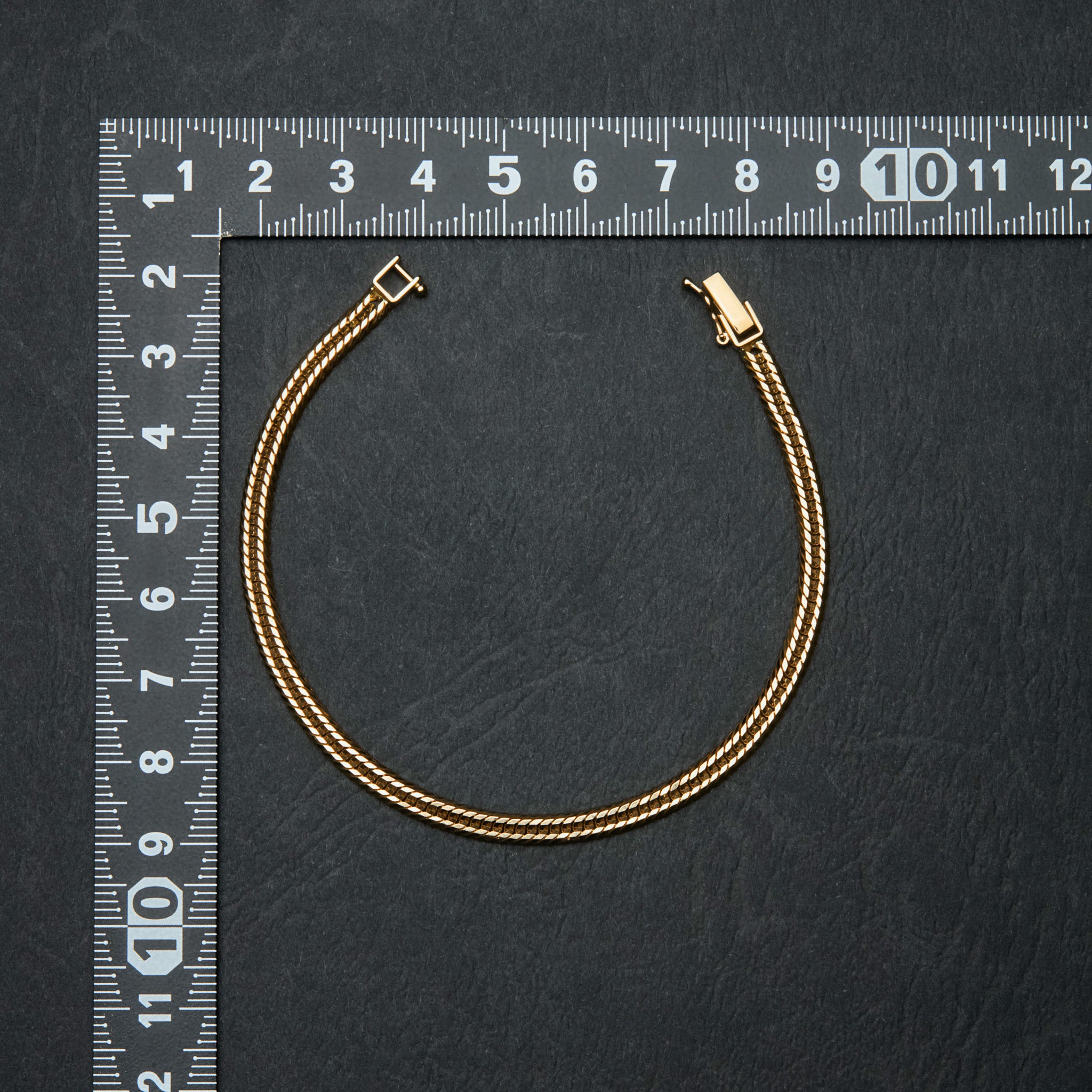 喜平ブレスレット / 18金 イエローゴールド(K18 トリプル12面カット)18cm 約10g