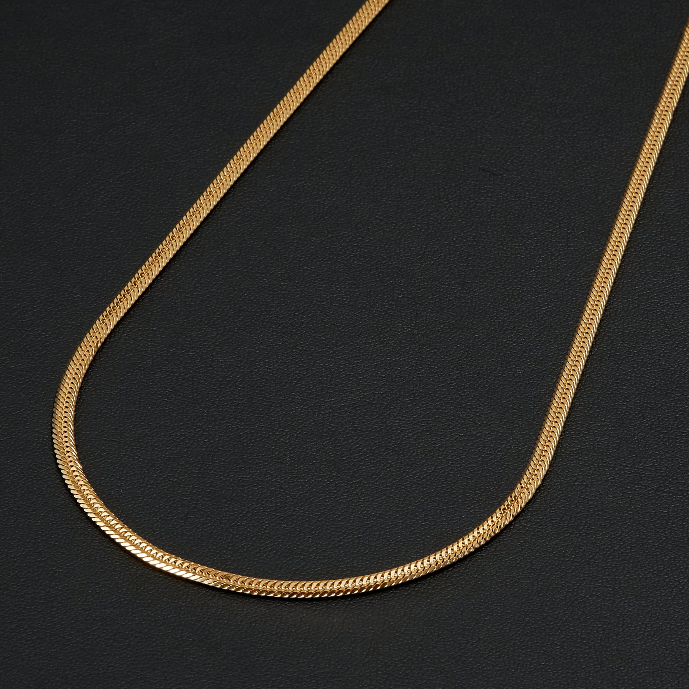 喜平ネックレス / 18金 イエローゴールド(K18 トリプル12面カット)50cm 約12g