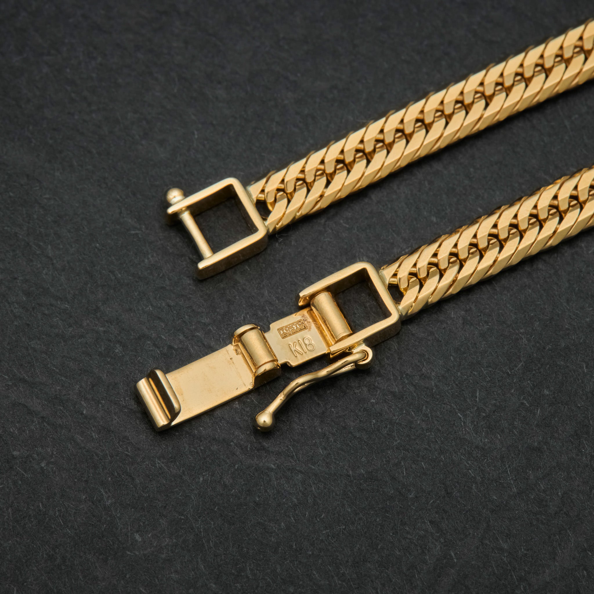 喜平ネックレス / 18金 イエローゴールド(K18 トリプル12面カット)50cm 約25g