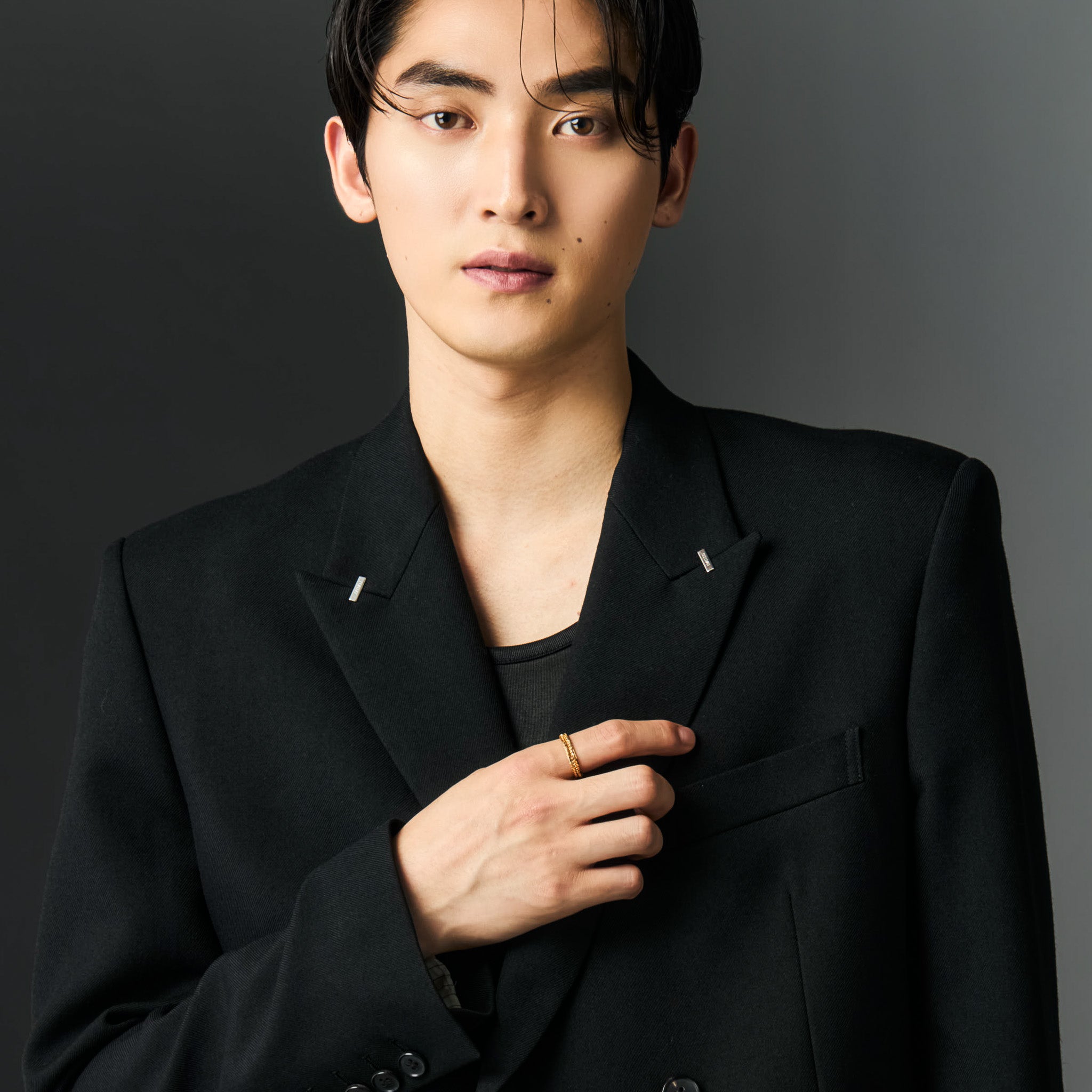 喜平リング / 18金 イエローゴールド(K18 トリプル12面カット)17号