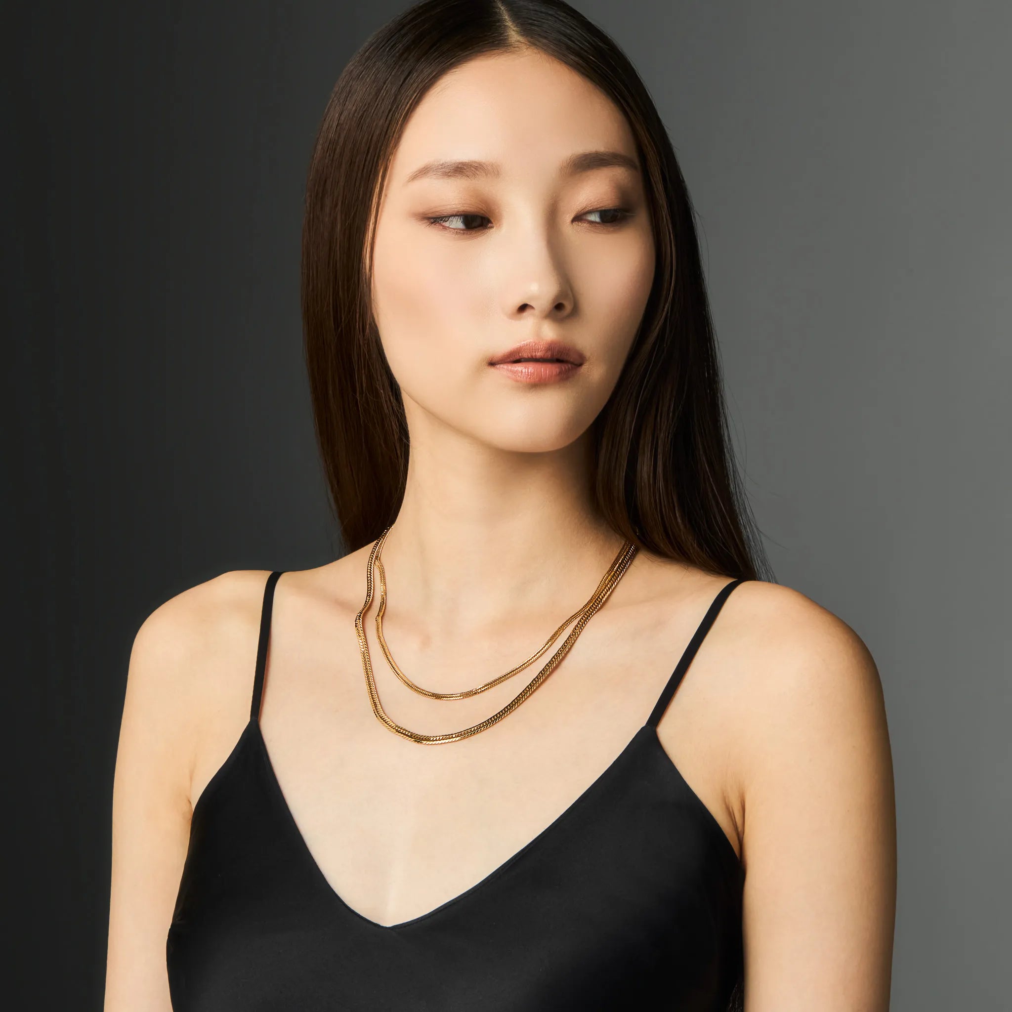 喜平ネックレス / 18金 イエローゴールド（K18 トリプル12面カット）50cm 約25g