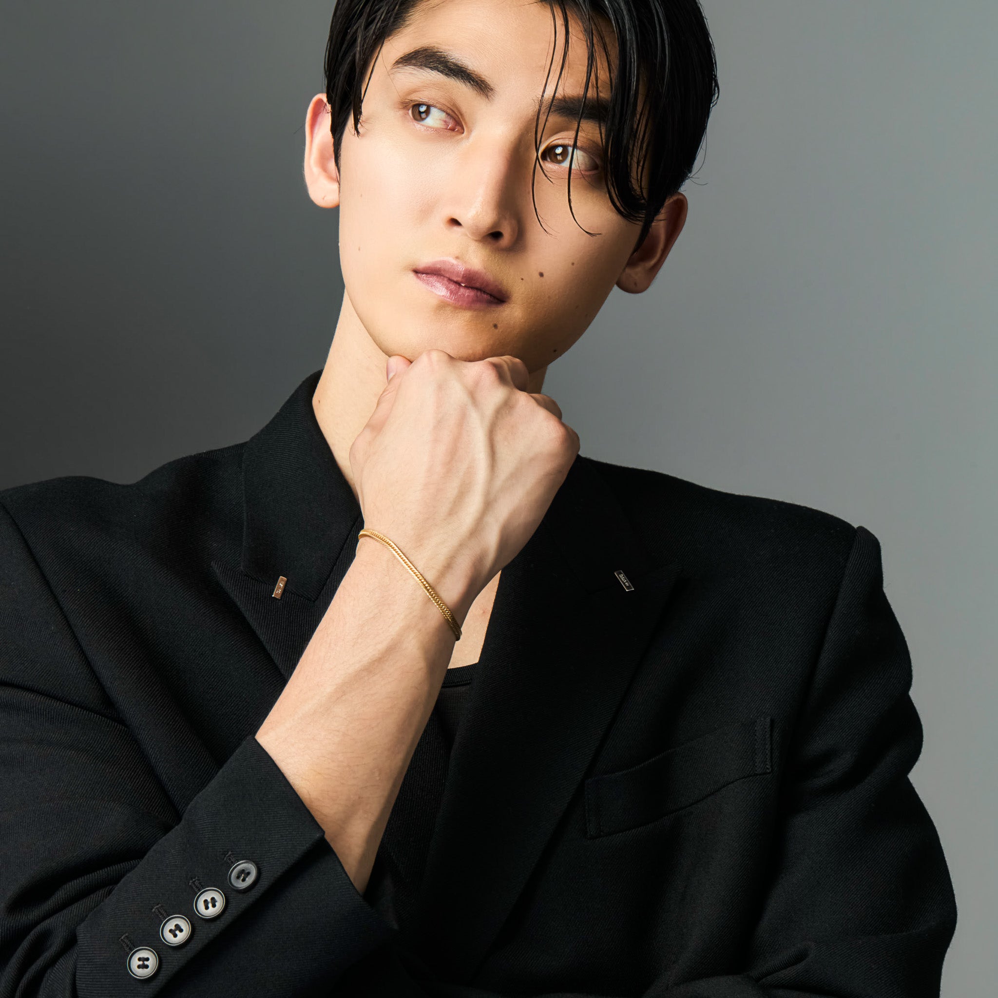 喜平ブレスレット / 18金 イエローゴールド（K18 トリプル12面カット