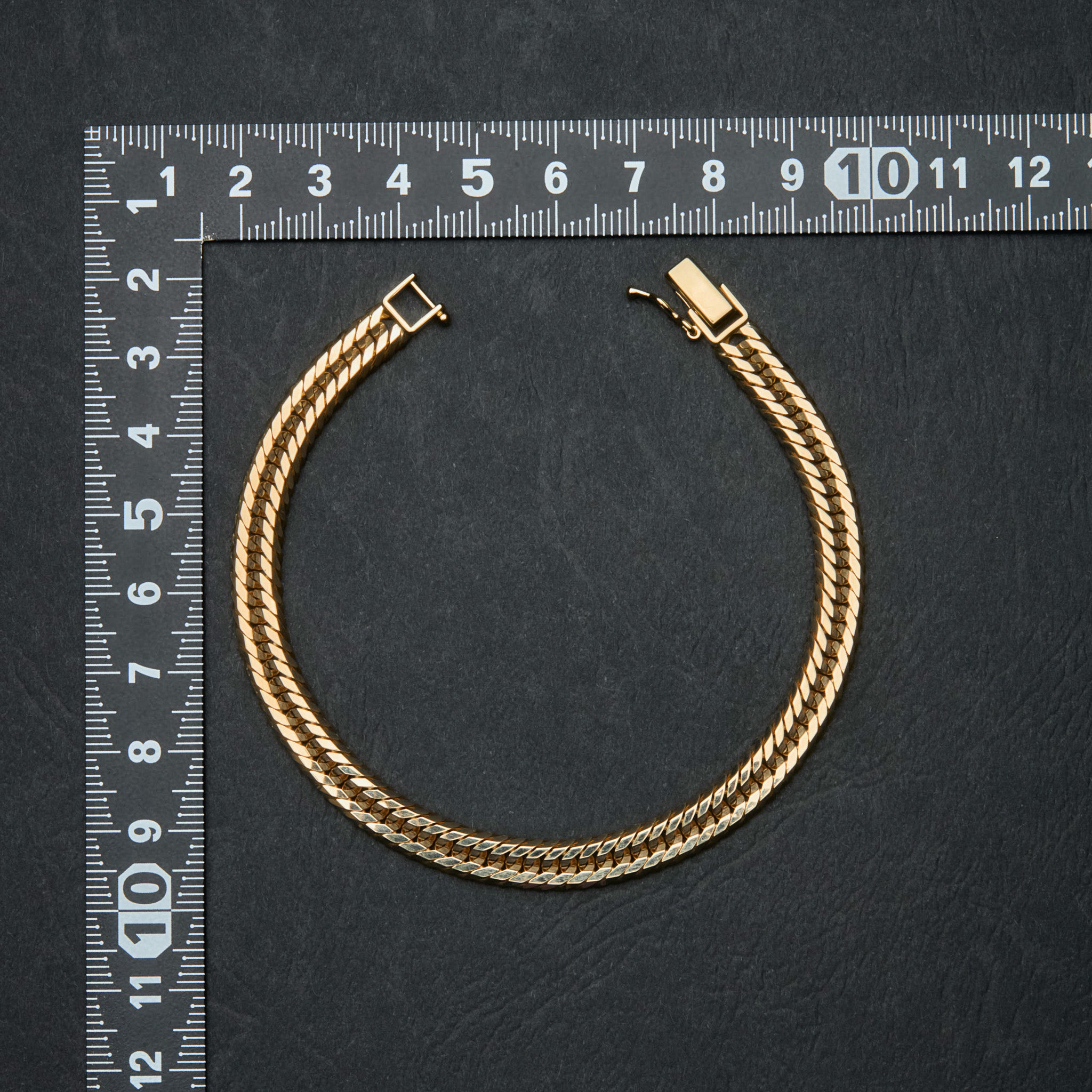 喜平ブレスレット / 18金 イエローゴールド（K18 トリプル12面カット）20cm 約20g