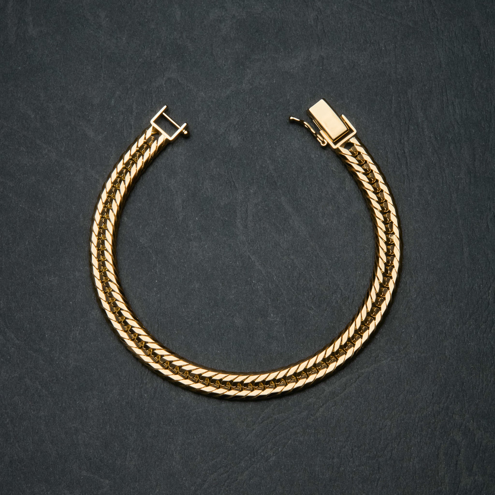 喜平ブレスレット / 18金 イエローゴールド（K18 トリプル12面カット）20cm 約30g