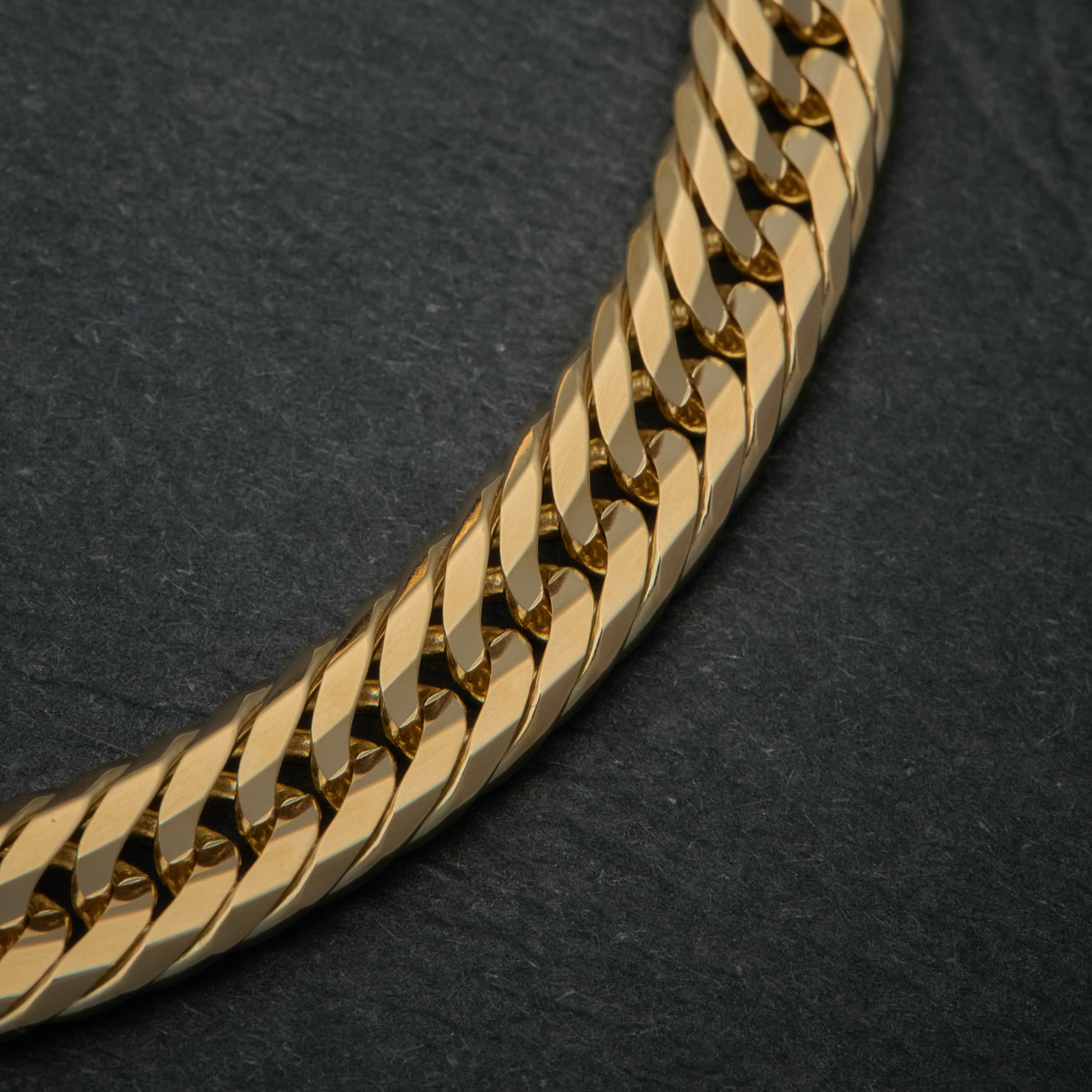 K18 ブレスレット 18金 金 喜平ブレスレット / 18金 イエローゴールド（K18 トリプル12面カット