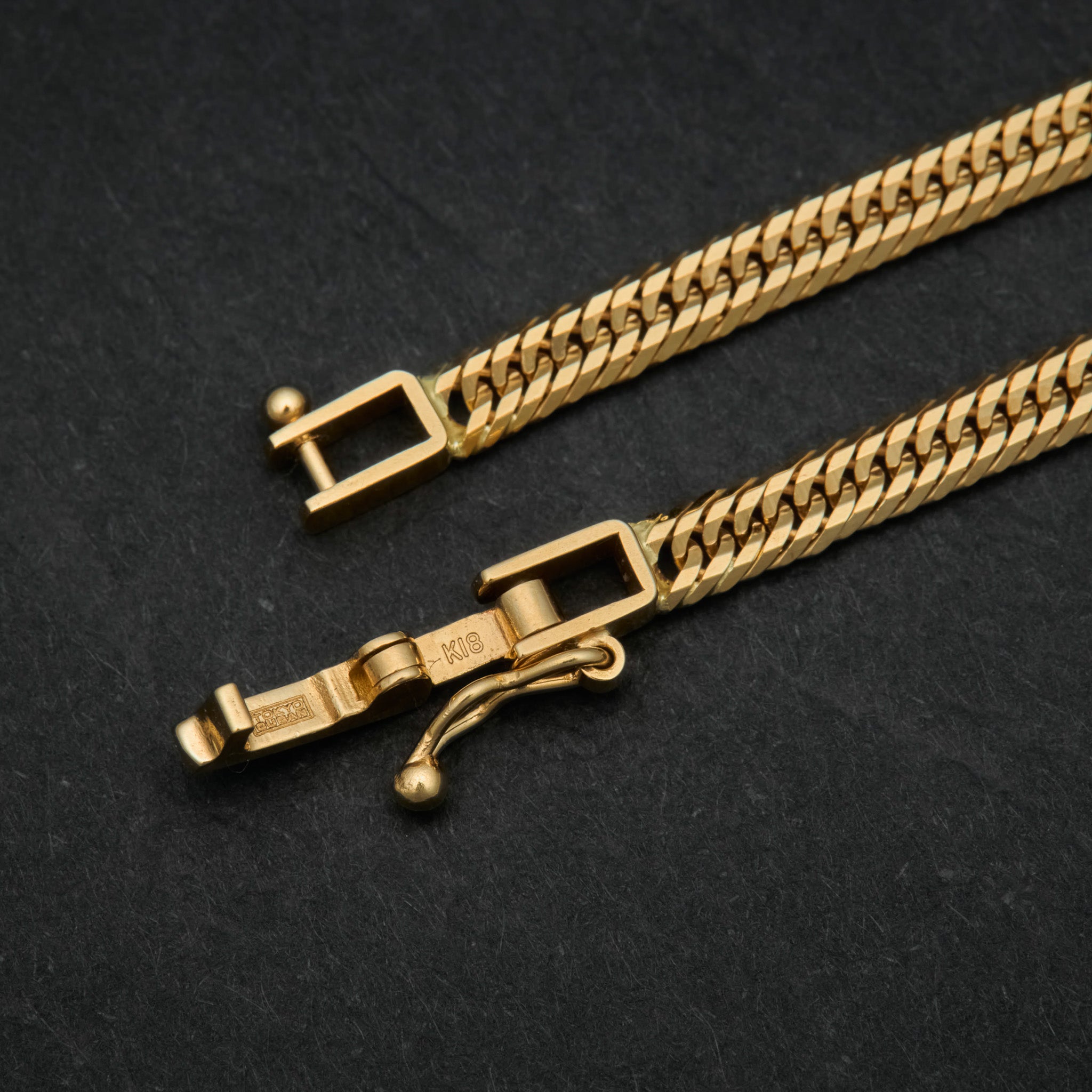 喜平ネックレス / 18金 イエローゴールド（K18 トリプル12面カット