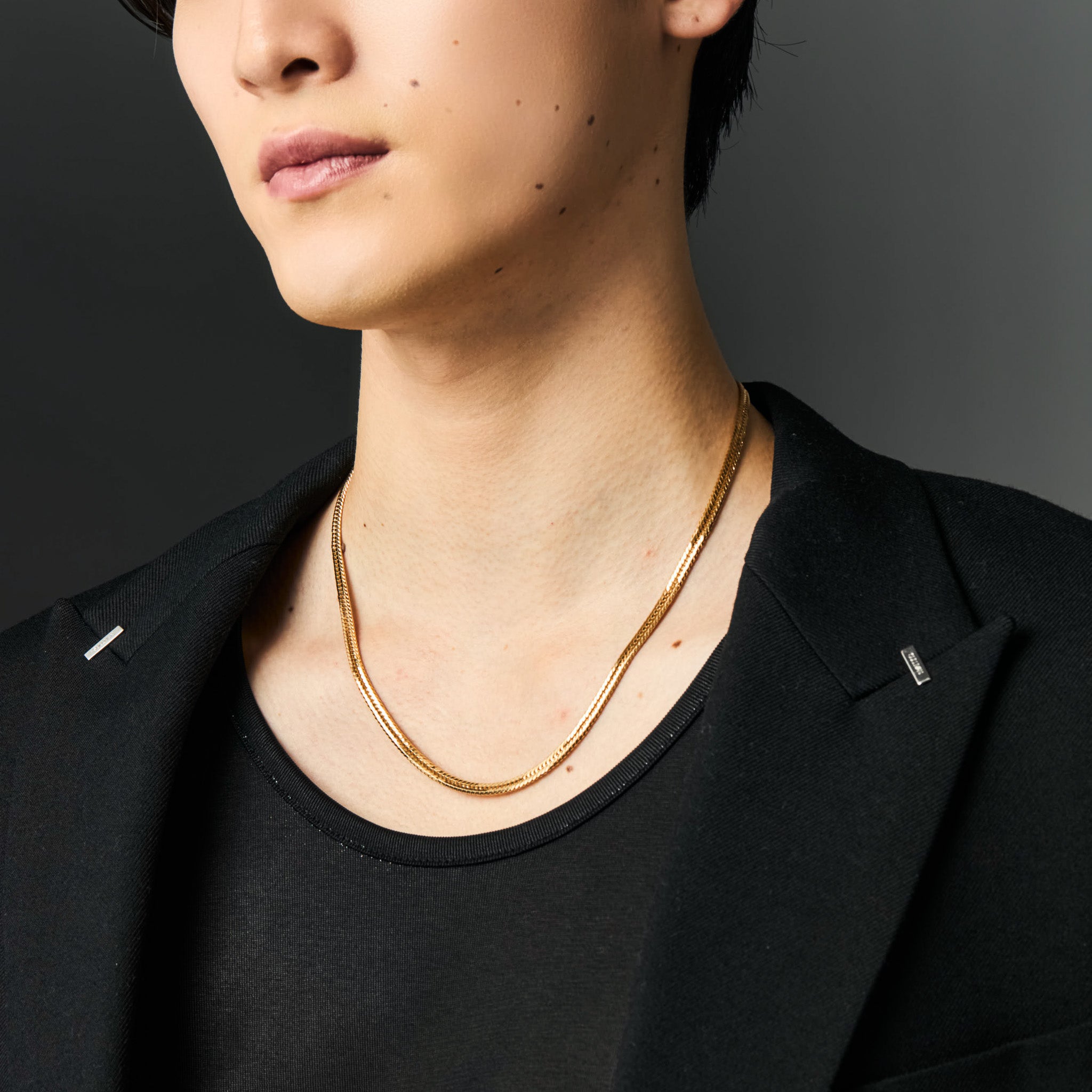 喜平ネックレス / 18金 イエローゴールド（K18 トリプル12面カット