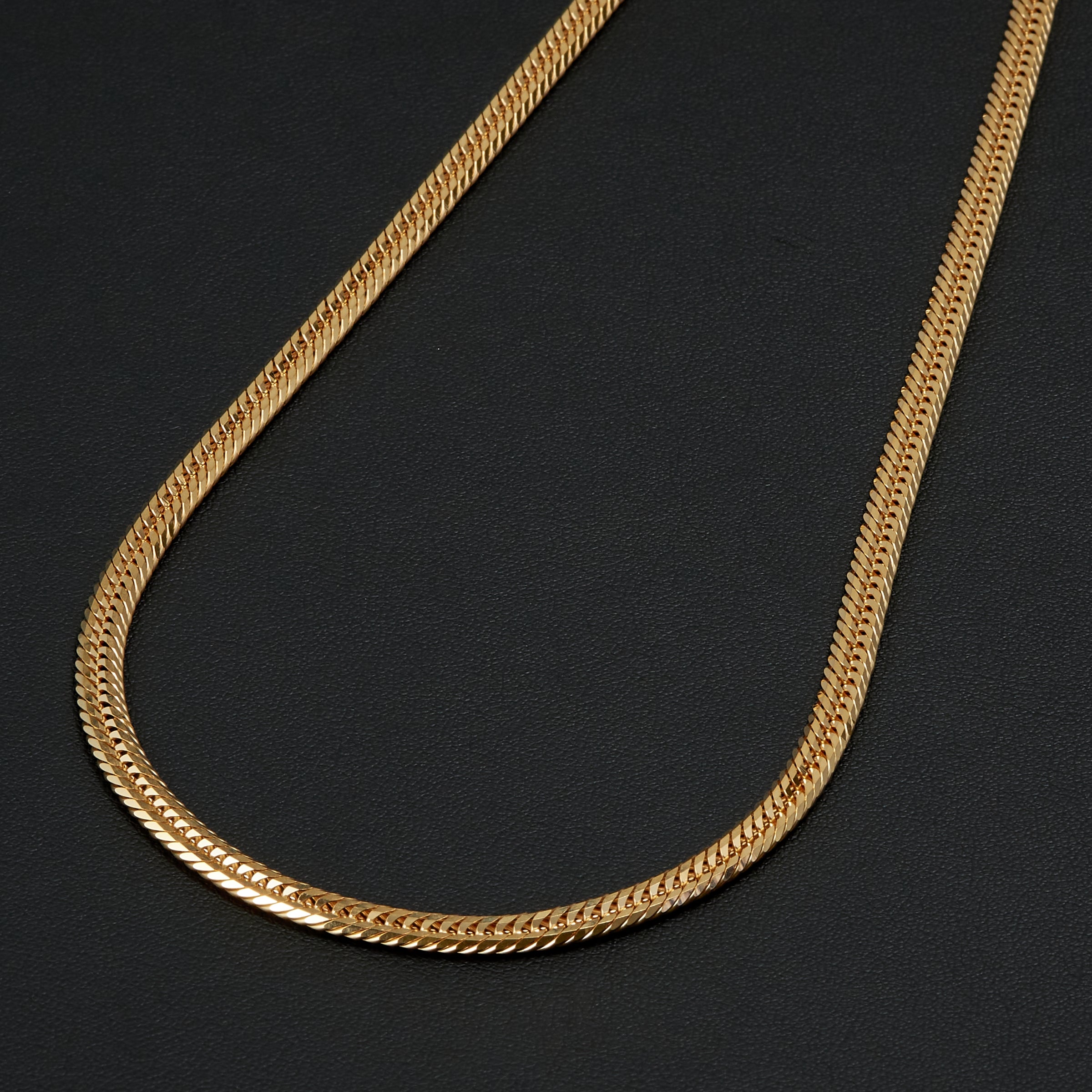 喜平ネックレス / 18金 イエローゴールド（K18 トリプル12面カット）50cm 約30g