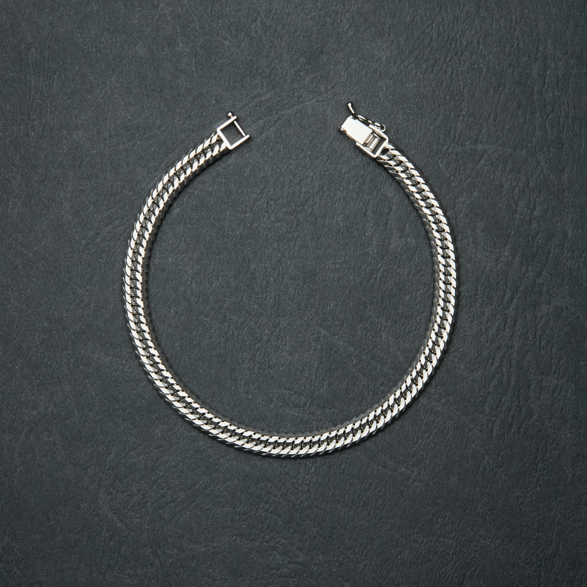 喜平ブレスレット / プラチナ（トリプル12面カット）18cm 約21g