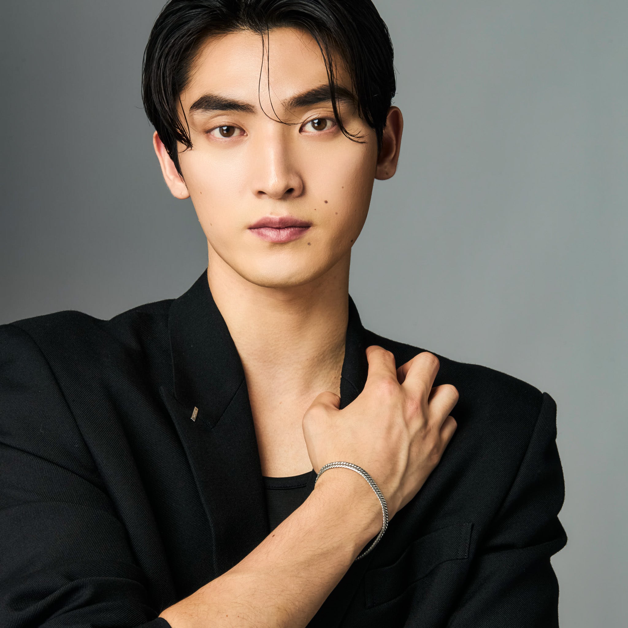 喜平ブレスレット / プラチナ（トリプル12面カット）18cm 約21g