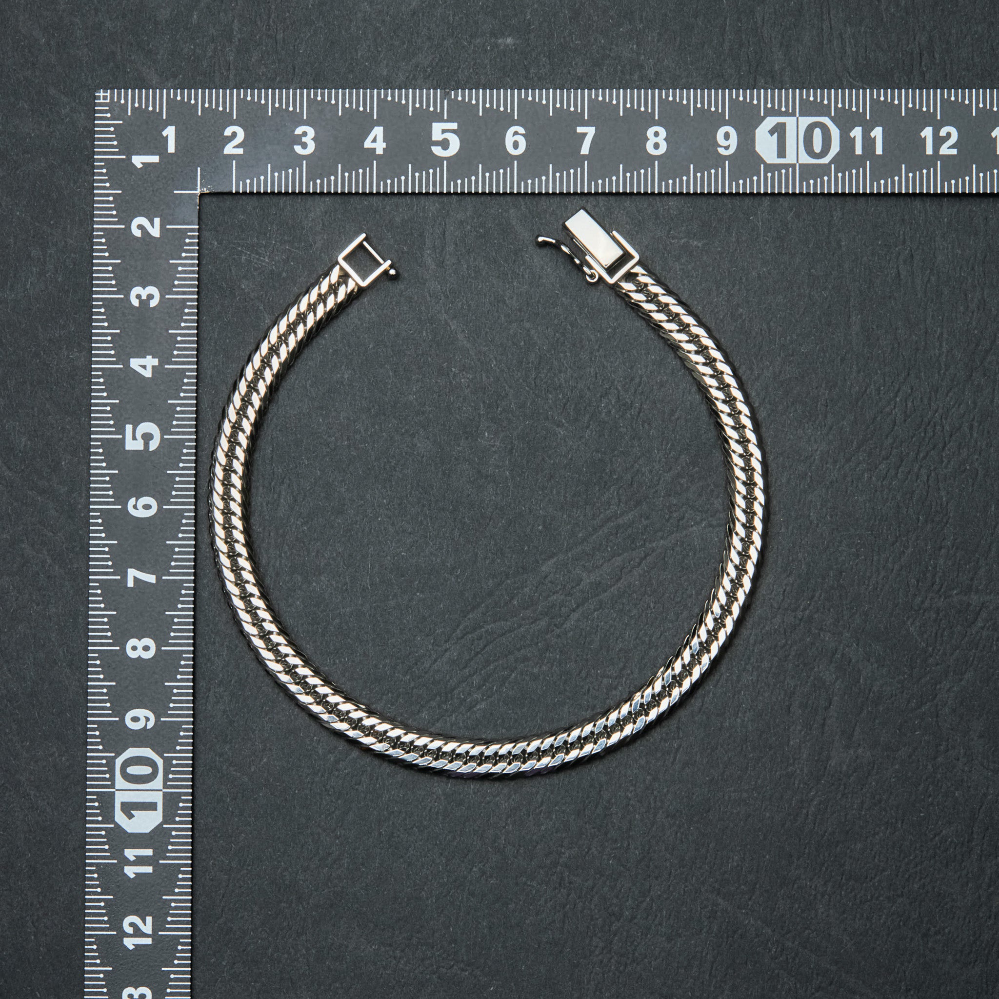 喜平ブレスレット / プラチナ（トリプル12面カット）18cm 約21g